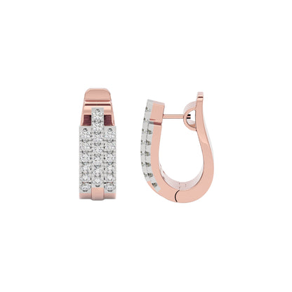Regal Resplendence Elegance Earrings 18 KT / Rose Gold