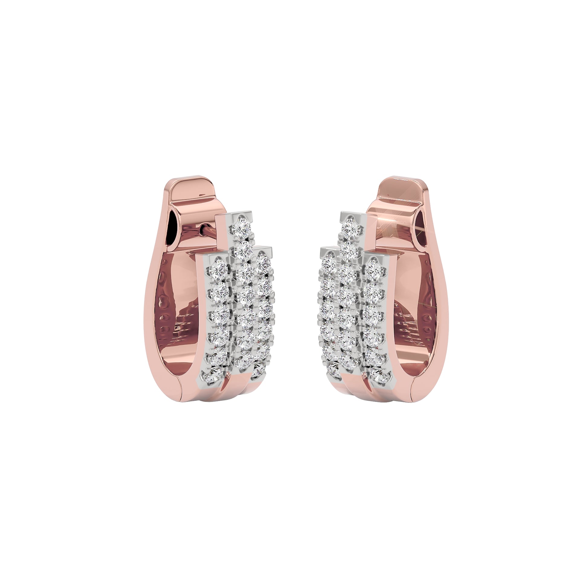 Regal Resplendence Elegance Earrings 18 KT / Rose Gold