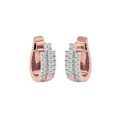 Regal Resplendence Elegance Earrings 18 KT / Rose Gold