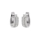 Regal Resplendence Elegance Earrings 18 KT / White Gold