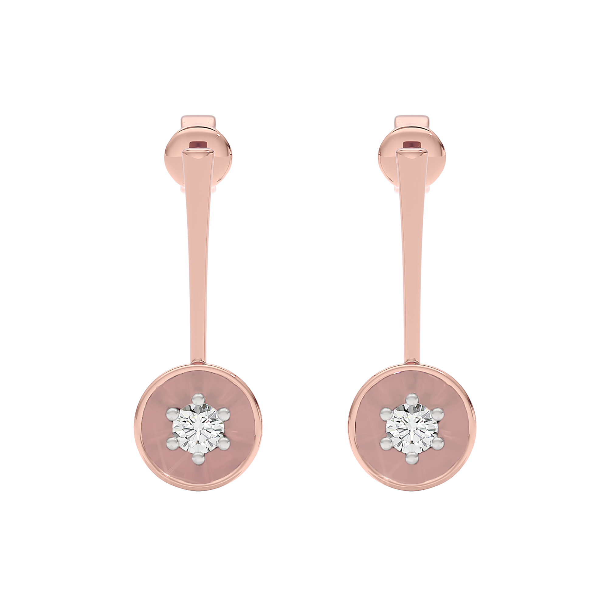 Mystic Veil Diamond Earring