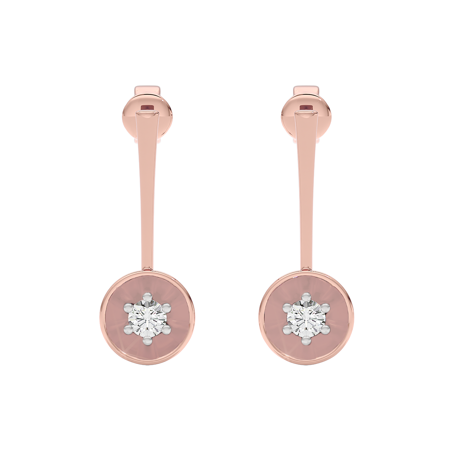 Mystic Veil Diamond Earring