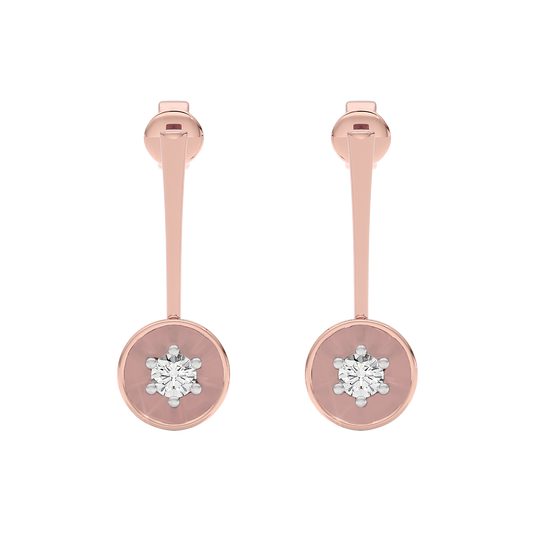 Mystic Veil Diamond Earring