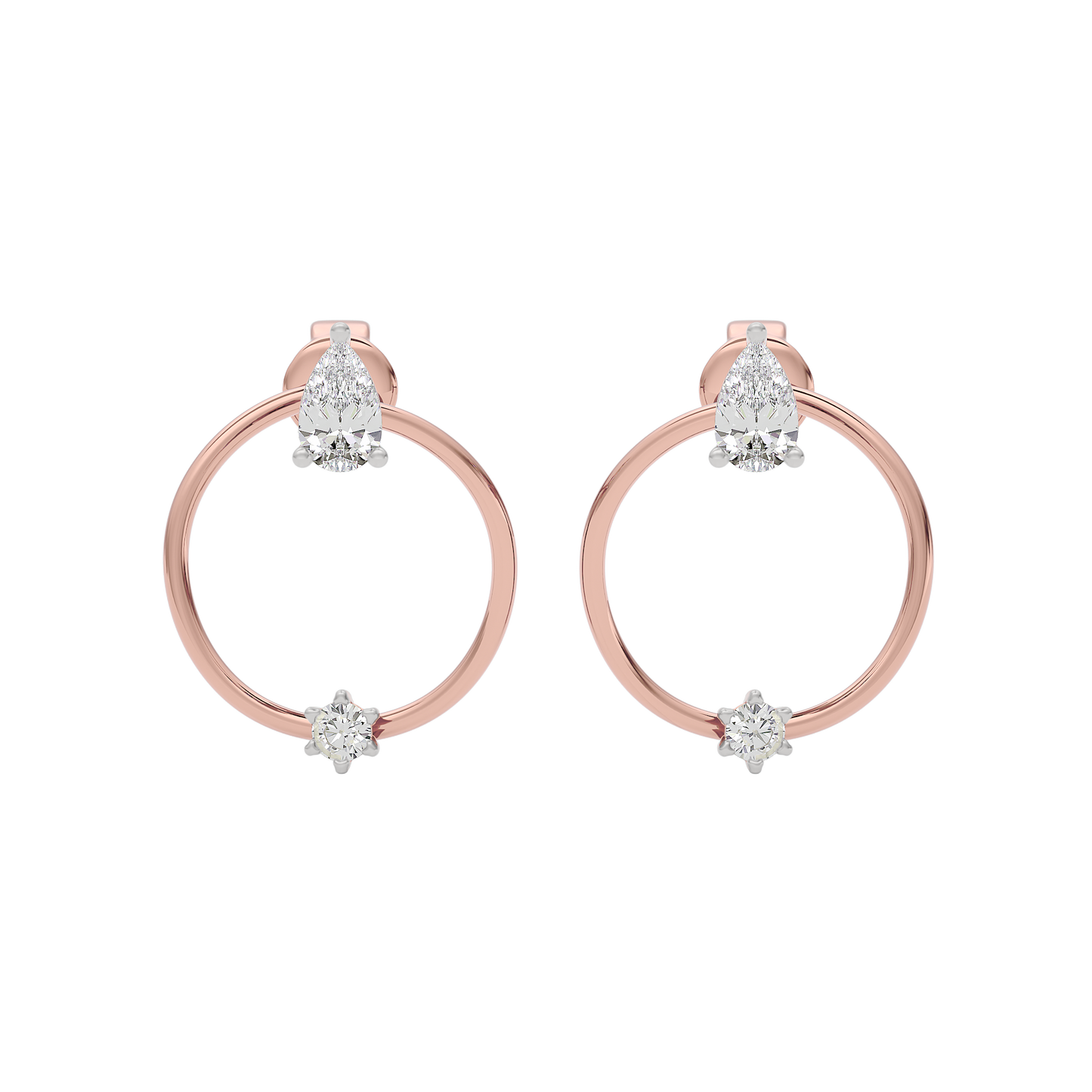 Twilight Cascade Diamond Earring