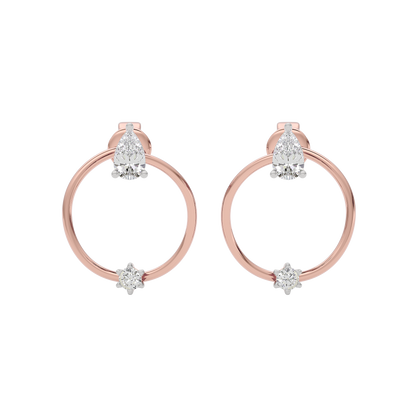 Twilight Cascade Diamond Earring