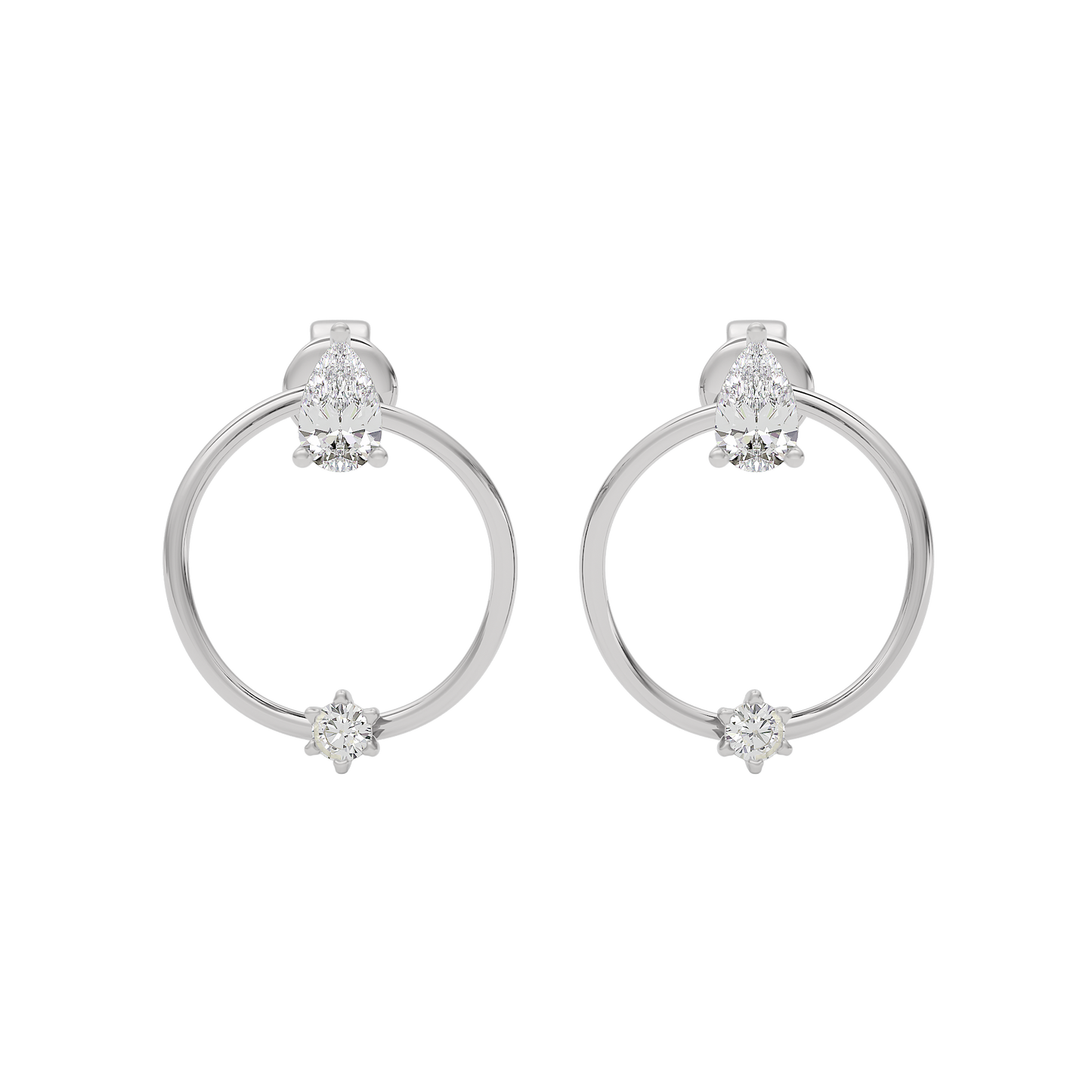 Twilight Cascade Diamond Earring