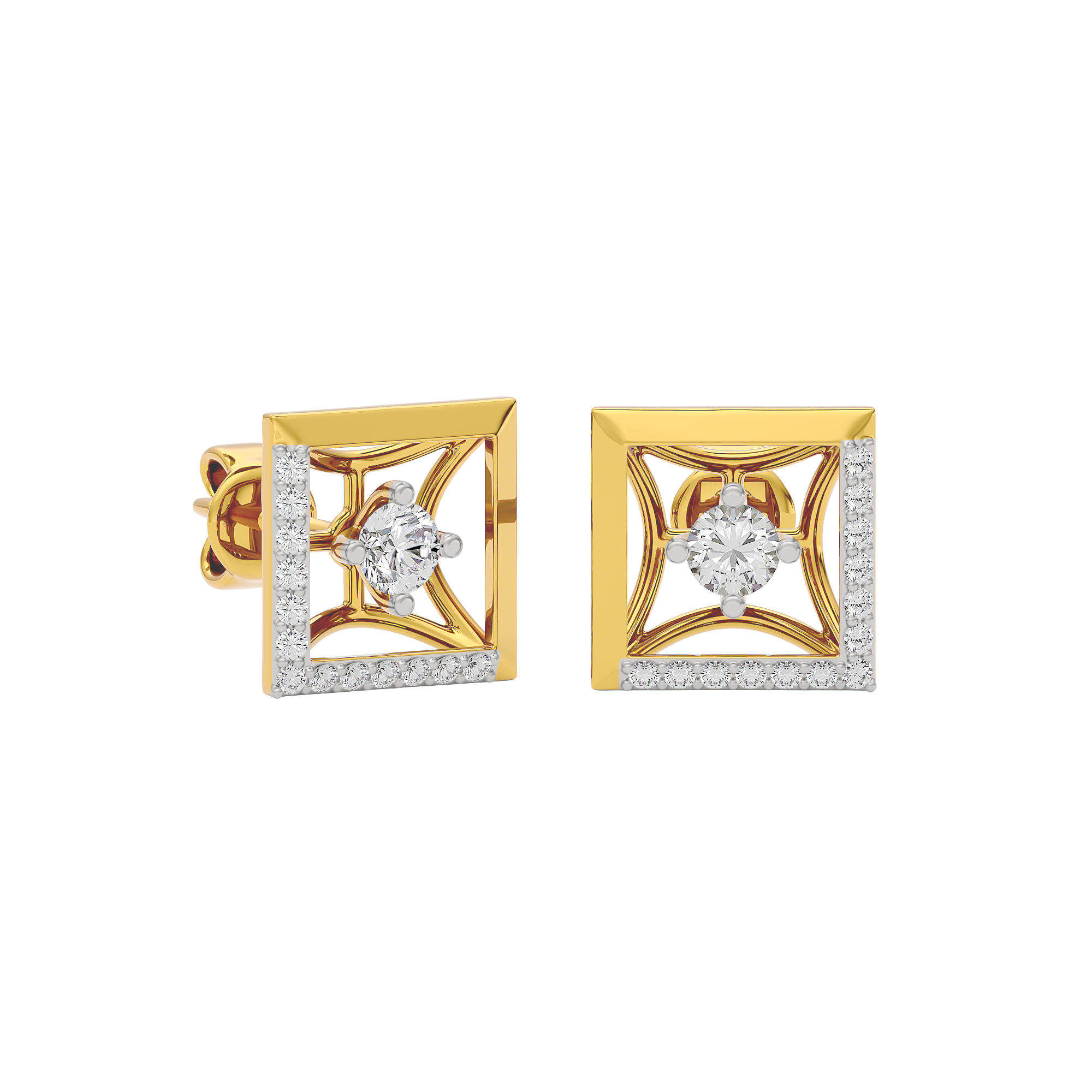 Ethereal Aura Diamond Earrings