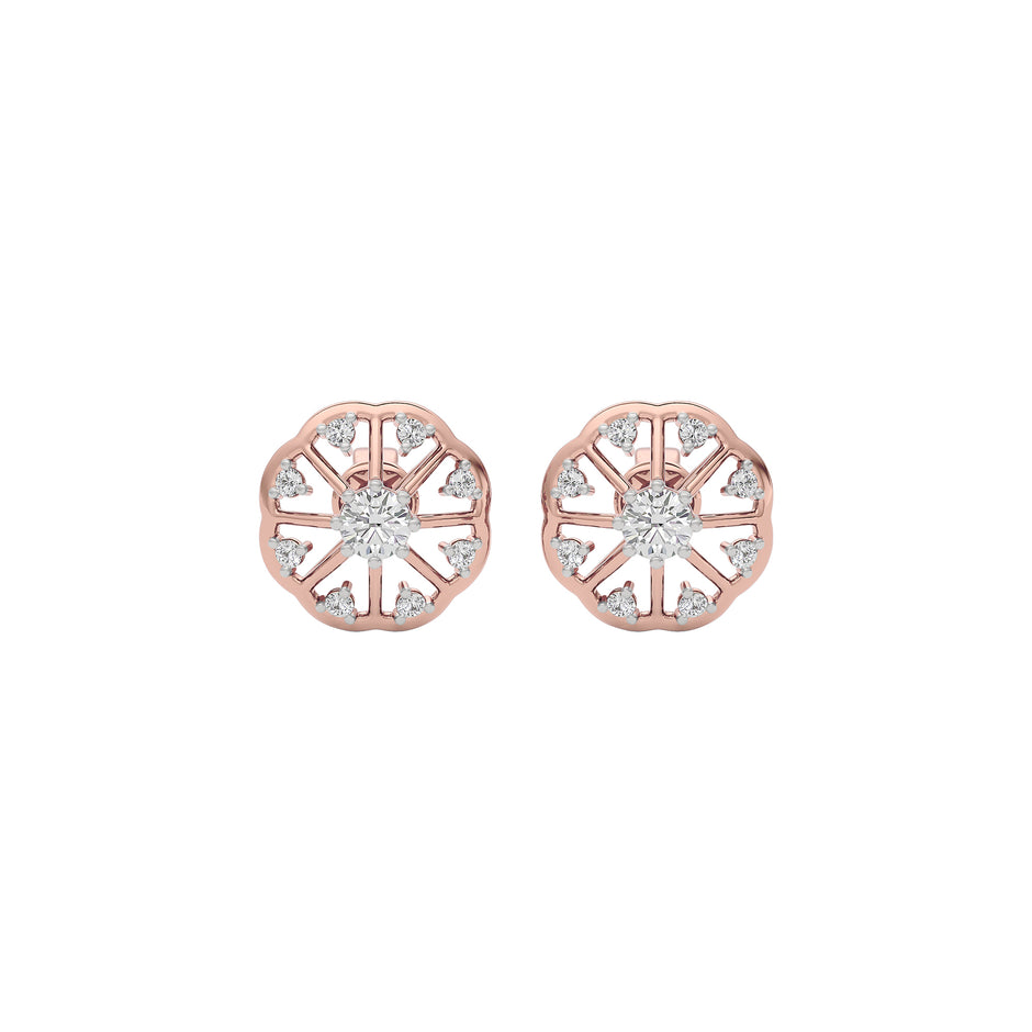 Eternal Elegance Diamond Dangler 18 KT / Rose Gold