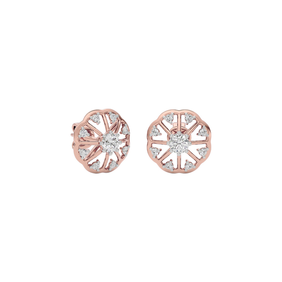 Eternal Elegance Diamond Dangler 18 KT / Rose Gold