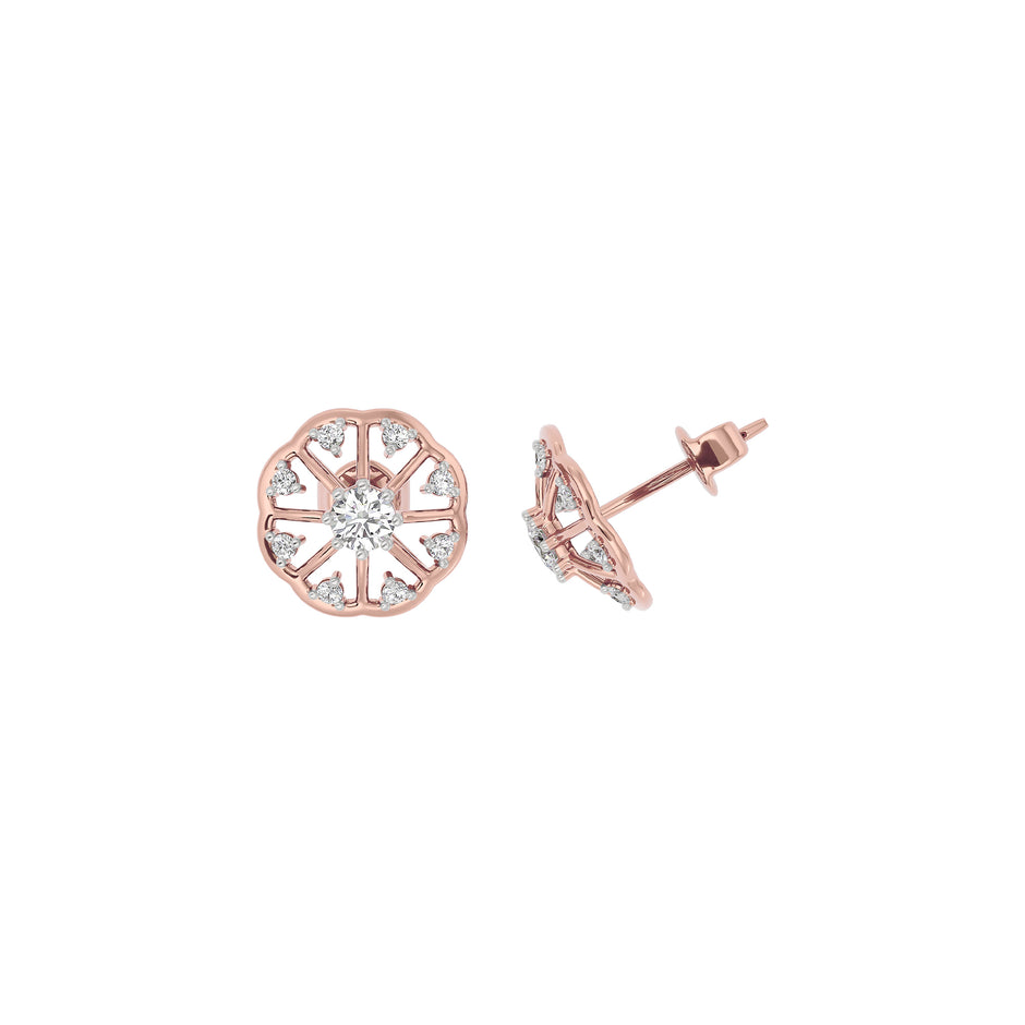 Eternal Elegance Diamond Dangler 18 KT / Rose Gold