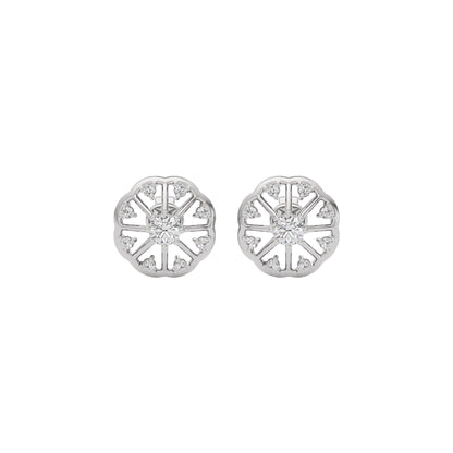 Eternal Elegance Diamond Dangler 18 KT / White Gold