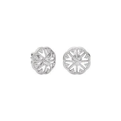 Eternal Elegance Diamond Dangler 18 KT / White Gold
