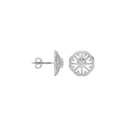 Eternal Elegance Diamond Dangler 18 KT / White Gold