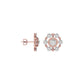Enchanted Glow Diamond Earrings 18 KT / Rose Gold