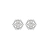 Enchanted Glow Diamond Earrings 18 KT / White Gold