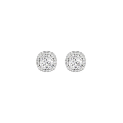 Ethereal Enchantment Serenity Earrings 18 KT / White Gold