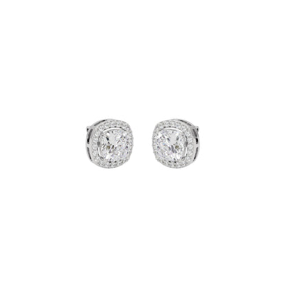 Ethereal Enchantment Serenity Earrings 18 KT / White Gold