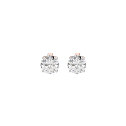 Enchant Elegance Dazzle Earrings 18 KT / Rose Gold