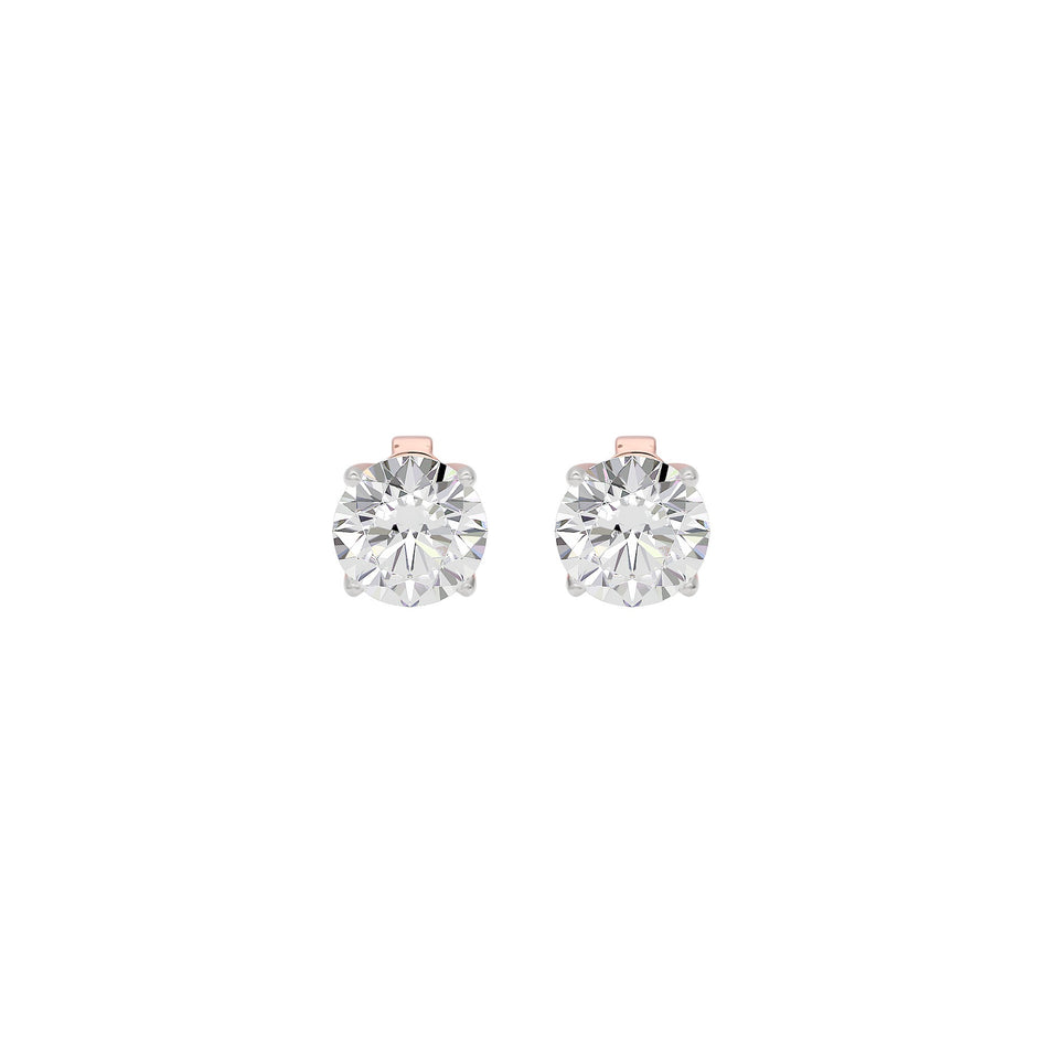 Enchant Elegance Dazzle Earrings 18 KT / Rose Gold
