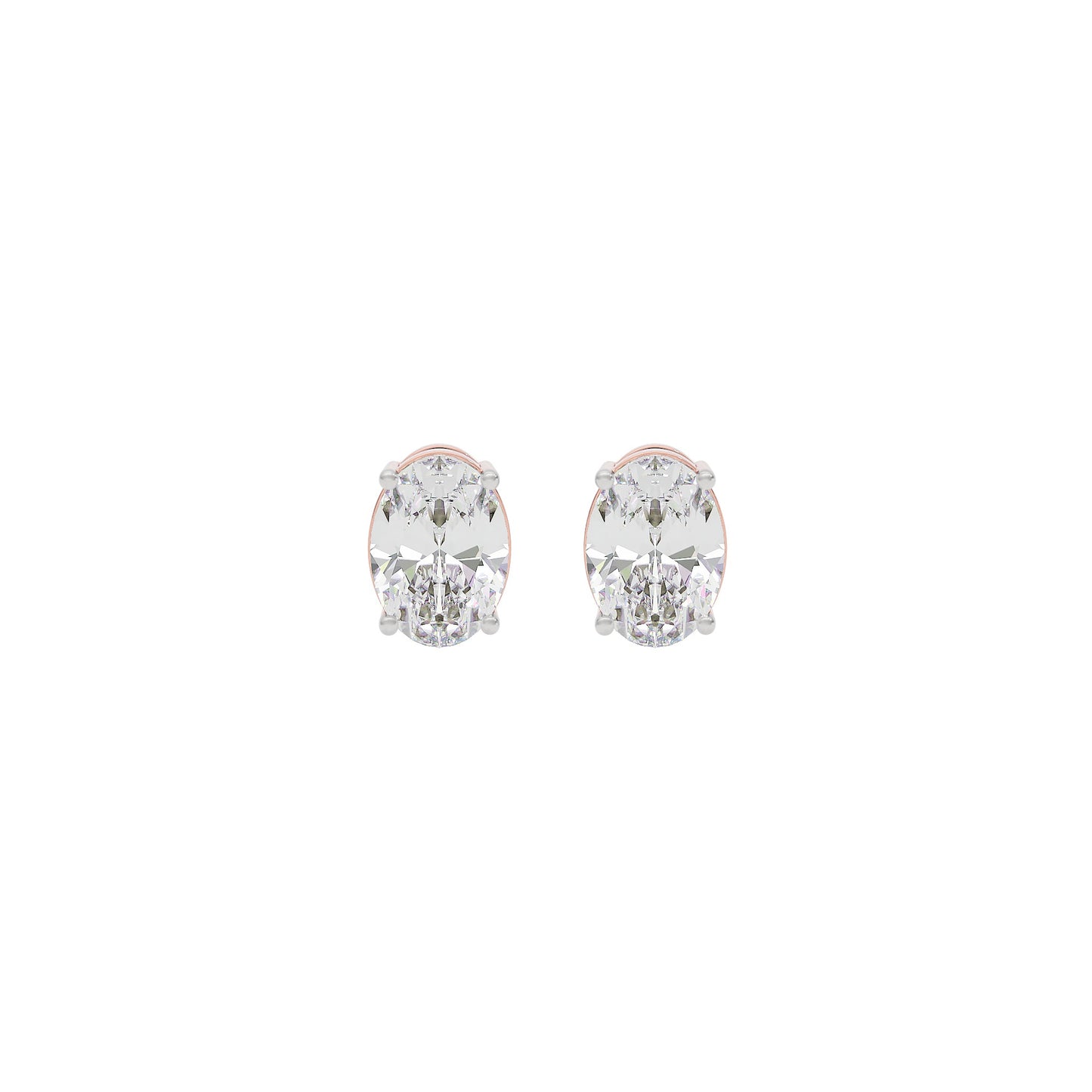 Sparkling Serendipity Diamond Bloom Earrings 18 KT / Rose Gold