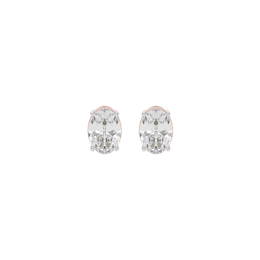 Sparkling Serendipity Diamond Bloom Earrings 18 KT / Rose Gold