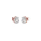 Sparkling Serendipity Diamond Bloom Earrings 18 KT / Rose Gold
