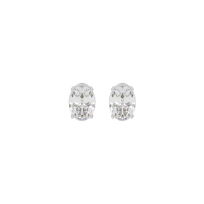 Sparkling Serendipity Diamond Bloom Earrings 18 KT / White Gold
