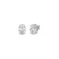 Sparkling Serendipity Diamond Bloom Earrings 18 KT / White Gold