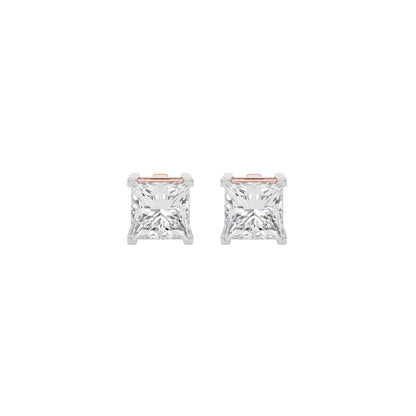 Celestial Cascade Diamond Earrings 18 KT / Rose Gold