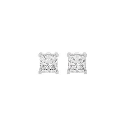 Celestial Cascade Diamond Earrings 18 KT / White Gold