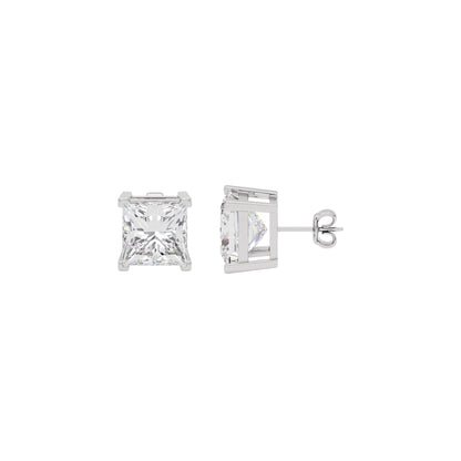 Celestial Cascade Diamond Earrings 18 KT / White Gold