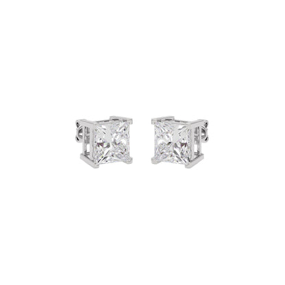Celestial Cascade Diamond Earrings 18 KT / White Gold
