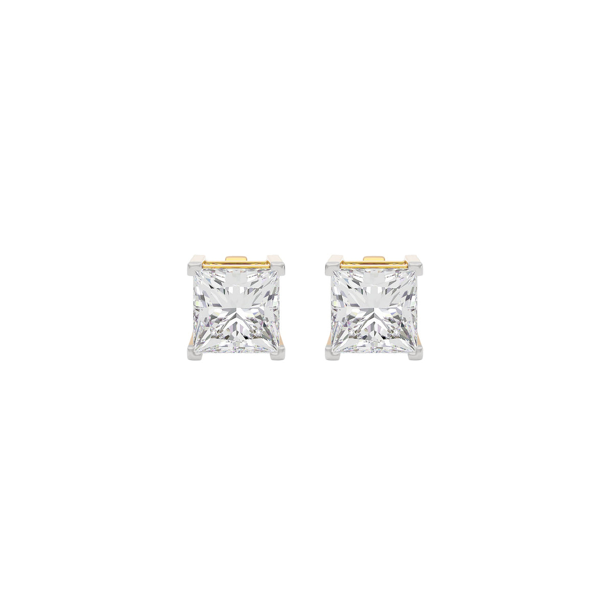 Celestial Cascade Diamond Earrings 18 KT / Yellow Gold