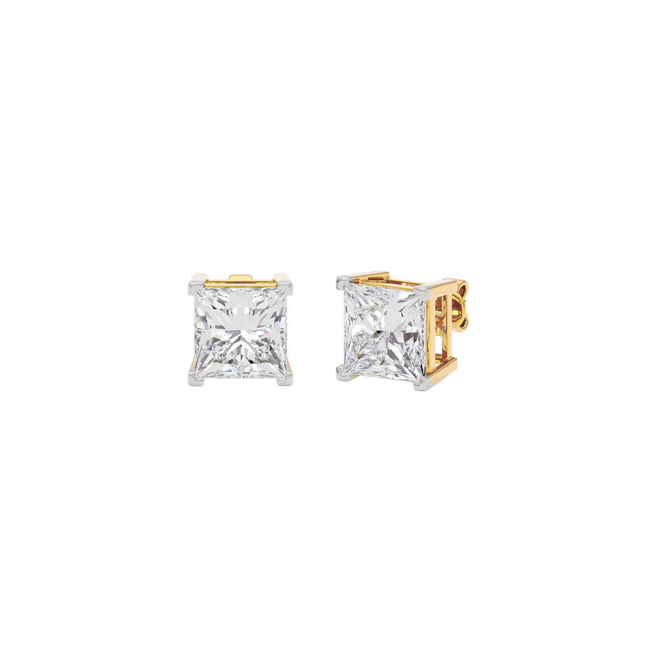 Celestial Cascade Diamond Earrings 18 KT / Yellow Gold