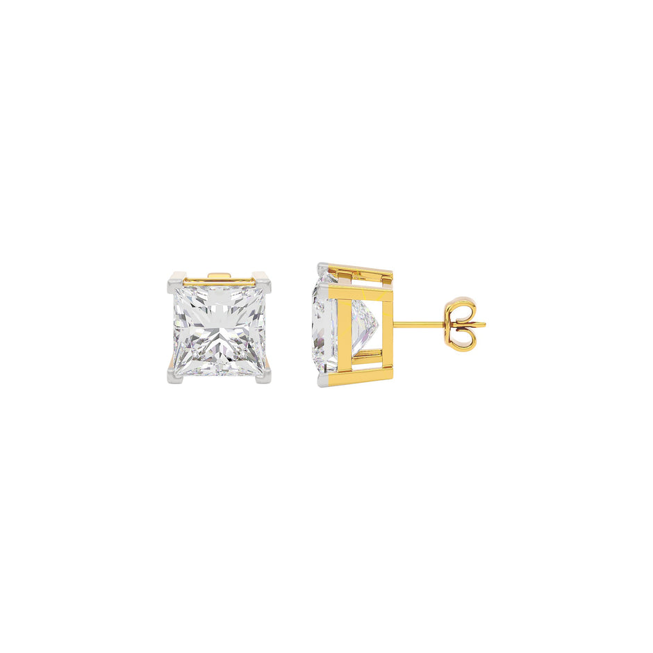 Celestial Cascade Diamond Earrings 18 KT / Yellow Gold