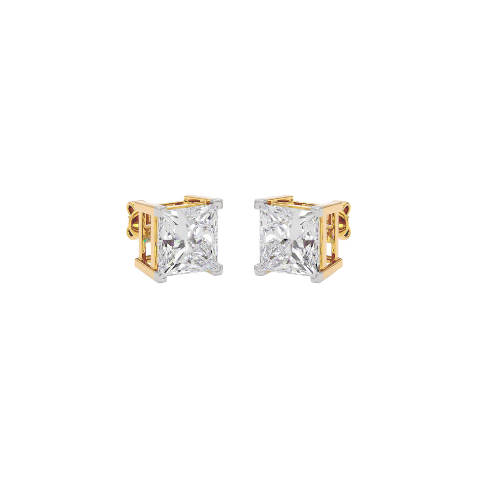 Celestial Cascade Diamond Earrings 18 KT / Yellow Gold