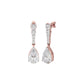 Eternal Radiance Diamond Earrings 18 KT / Rose Gold