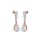 Eternal Radiance Diamond Earrings 18 KT / Rose Gold