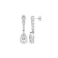 Eternal Radiance Diamond Earrings 18 KT / White Gold