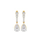 Eternal Radiance Diamond Earrings 18 KT / Yellow Gold