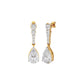 Eternal Radiance Diamond Earrings 18 KT / Yellow Gold