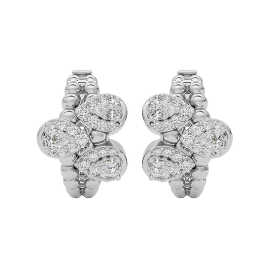 Midnight Glow Diamond Earring