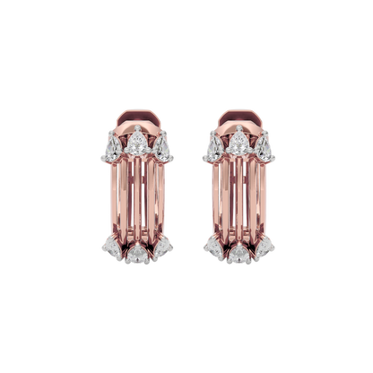 Crystal Radiance Diamond Earring