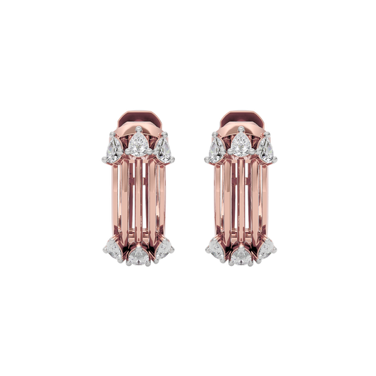 Crystal Radiance Diamond Earring