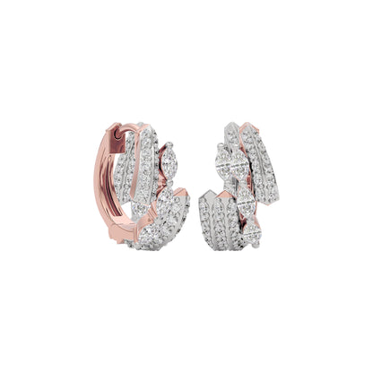 Eternal Shine Diamond Earring 18 KT / Rose Gold