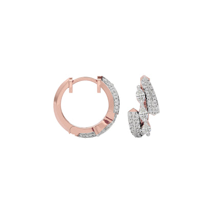 Eternal Shine Diamond Earring 18 KT / Rose Gold