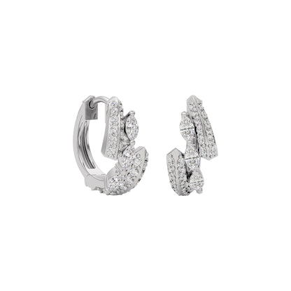 Eternal Shine Diamond Earring 18 KT / White Gold