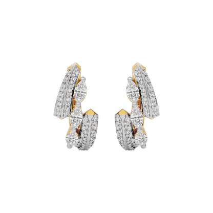 Eternal Shine Diamond Earring 18 KT / Yellow Gold