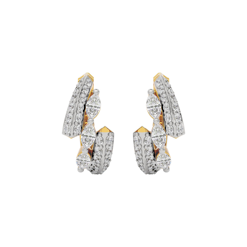 Eternal Shine Diamond Earring 18 KT / Yellow Gold