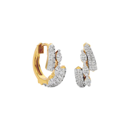 Eternal Shine Diamond Earring 18 KT / Yellow Gold